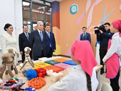 Мемлекет басшысы «Сыр жұлдыздары» шығармашылық-инновациялық академиясының қызметімен танысты