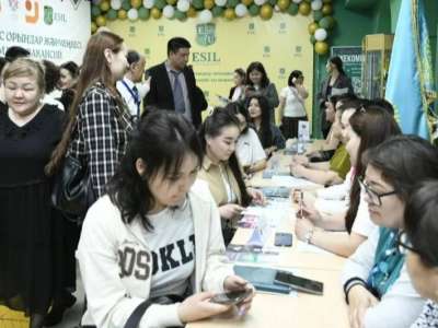 Астанада жастарға арналған бос жұмыс орындары жәрмеңкесі өтеді