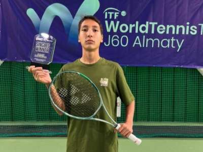 Аңсар Ниетқалиев ITF Juniors турнирінде үш рет топ жарды