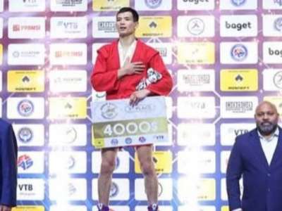 Қазақстандық полицей самбодан әлем чемпионы атанды