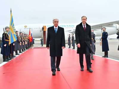 Қасым-Жомарт Тоқаев Мәскеуге мемлекеттік сапармен барды