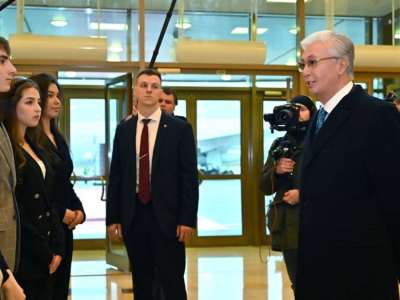 Президент Мәскеу мемлекеттік халықаралық қатынастар институтының студенттерімен әңгімелесті