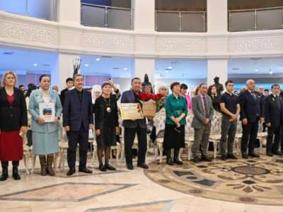 Майданда қаза тапқан жауынгерлердің ұрпақтарына медаль тапсырылды