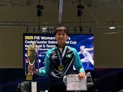 Семсерлесуші Айбар Қайым әлем кубогы кезеңінде топ жарды