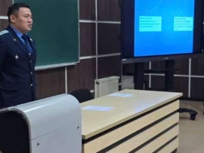 «Заң мен тәртіп»: елордалық студенттерге есірткі қылмысына қарсы күрес туралы дәріс оқылды