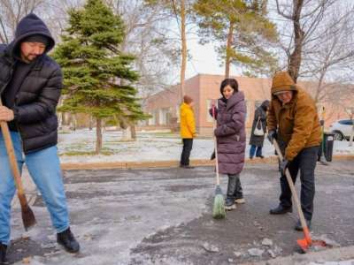 «Таза Қазақстан»: елордалық әртістер экоакцияға қатысты