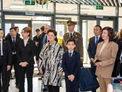 Эстония мемлекетінің бірінші ханымы «Келешек мектебінде» болды