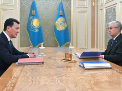 Мемлекет басшысы Ерлан Қаринді қабылдады