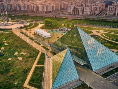 Шеберханалар мен көрме алаңдары бар арт-хаб: Астанада жаңа заманауи парк ашылады