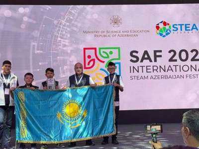 81 Astana English School оқушылары STEAM Azerbaijan 2025 халықаралық фестивалінде жүлделі орындарға ие болды