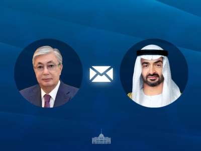 Мемлекет басшысы Біріккен Араб Әмірліктерінің Президентіне құттықтау жеделхатын жолдады