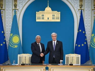Қасым-Жомарт Тоқаев пен Антониу Кошта бірлескен мәлімдеме жасады