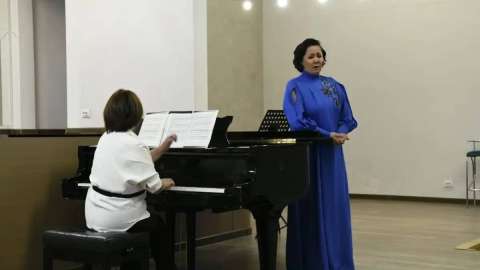 Астана филармониясында Ұлы Жеңістің 80 жылдығына арналған концерт өтті