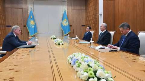 Президент Мәскеу мемлекеттік халықаралық қатынастар институтының ректорын қабылдады