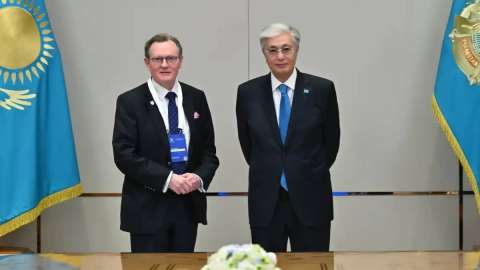 Қасым-Жомарт Тоқаев Queen’s University Belfast президенті және вице-канцлерін қабылдады