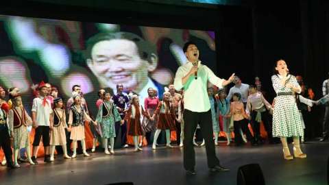 Астанада Нұрғиса Тілендиевтің 100 жылдығына орай «Нұрғиса» хореографиялық спектаклі қойылды