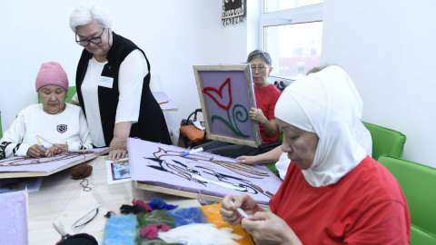 Астанада 17 мыңнан астам зейнеткер Белсенді ұзақ өмір сүру орталығына барады