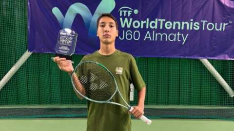 Аңсар Ниетқалиев ITF Juniors турнирінде үш рет топ жарды
