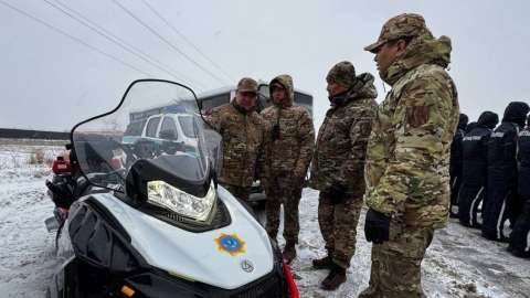 Астанада «Қыс-2025» командалық-штабтық оқу-жаттығуы өтті