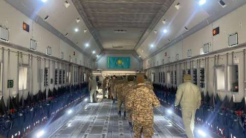 Қазақстан Ауғанстанға гуманитарлық жүк жіберді