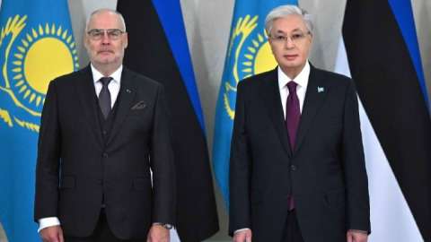 Қазақстан мен Эстония президенттері келіссөз жүргізді