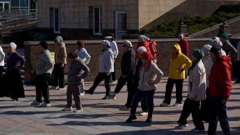 Астанада зейнеткерлер үшін пилатес үйірмесі ашылды