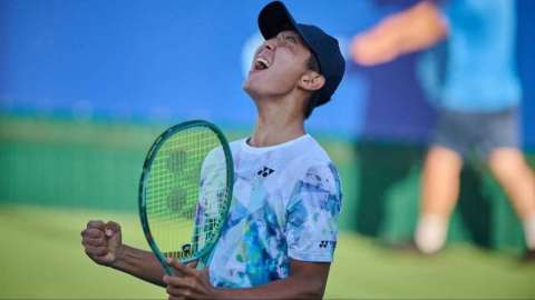 Жас теннисші Заңғар Нұрланұлы Мысырдағы жарыста сенсация жасады