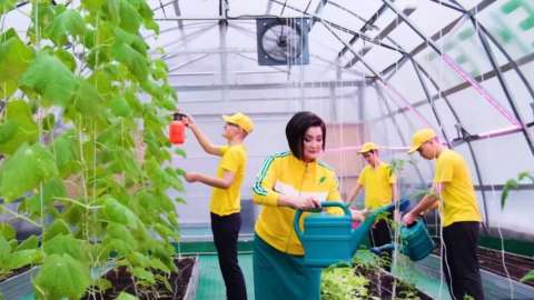 «Еңбек адамы» бейнебаяны не үшін елордадағы колледжде түсірілді