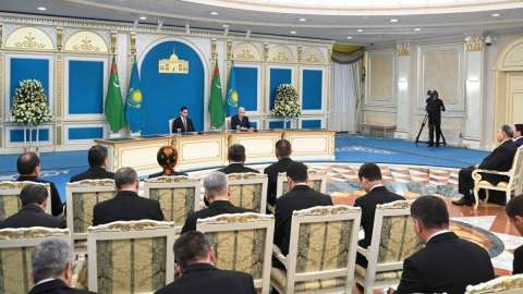 Тоқаев: Қазақстан мен Түрікменстан арасында тасымал көлемі 14 пайызға артты