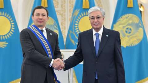 Президент Геннадий Головкинді «Барыс» орденімен марапаттады