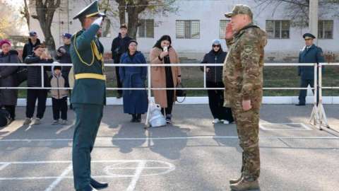 Қорғаныс министрі Жамбыл облысына жұмыс сапарымен барды