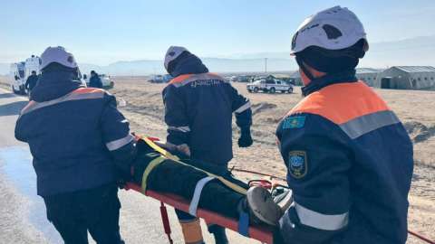 Өңірлерде «Қыс-2025» командалық-штабтық оқу-жаттығуы өтті