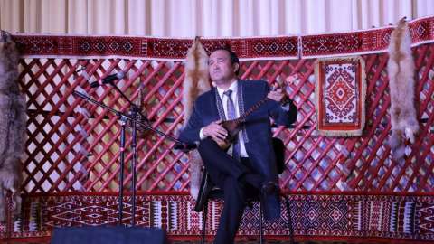 Елордада күйші Омархан Керімқұловтың 90 жылдығына арналған кеш өтті