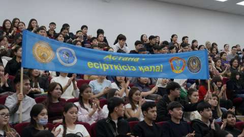 «Астана – есірткісіз қала»: танымал спортшылар студенттерге есірткінің зияны туралы айтты