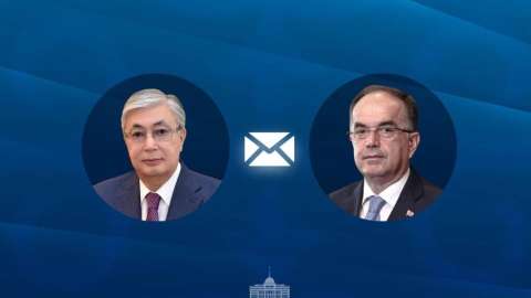 Мемлекет басшысы Албания Президентіне құттықтау жеделхатын жолдады