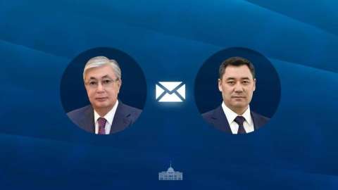 Қасым-Жомарт Тоқаев Қырғызстан Президентін құттықтады