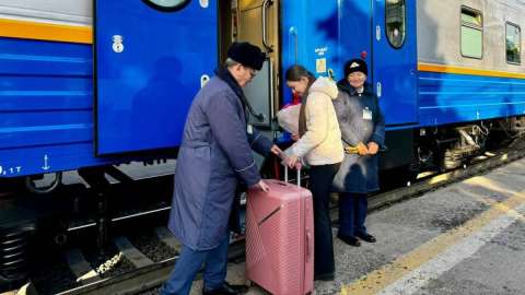 «Алматы – Новосибирск» бағытына жаңа жолаушылар вагоны жолға шықты