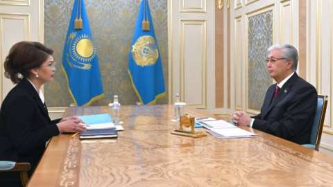 Президент Аида Балаеваны қабылдады