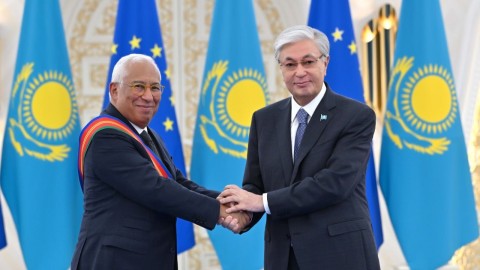 Мемлекет басшысы Еуропалық Кеңес Президентін І дәрежелі «Достық» орденімен марапаттады