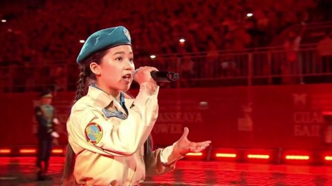 «Жас сарбаз» балалар студиясының тәрбиеленушісі «Голос. Дети» байқауында үшінші орын алды