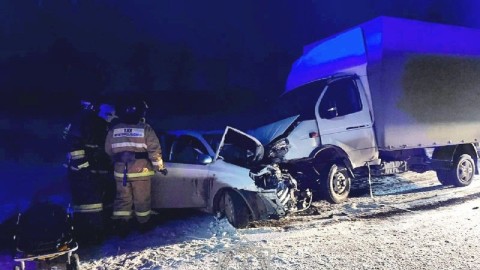 Ақмола облысында ТЖМ қызметкерлері жол апатынан зардап шеккендерді құтқарды