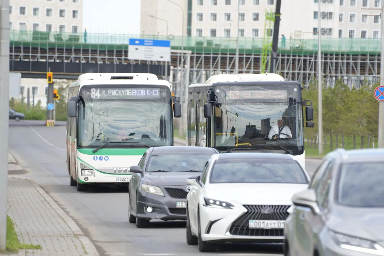 Елордада жеті автобустың жүру бағыты өзгерді