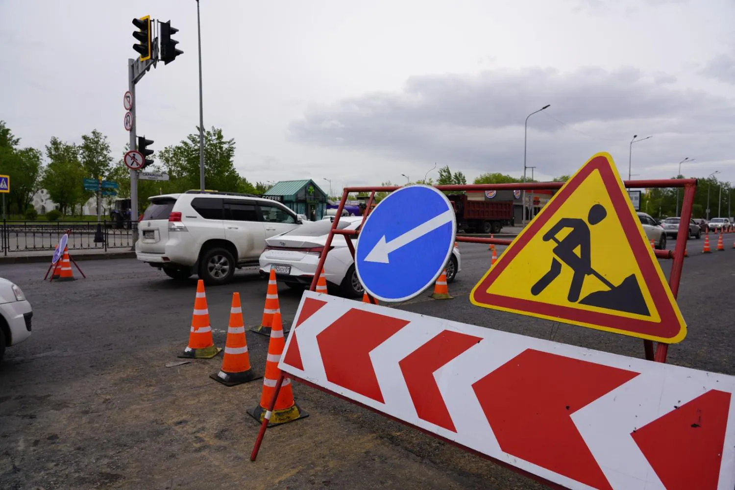 Бөгенбай батыр және Сарыарқа даңғылдарының қиылысы жартылай жабылады