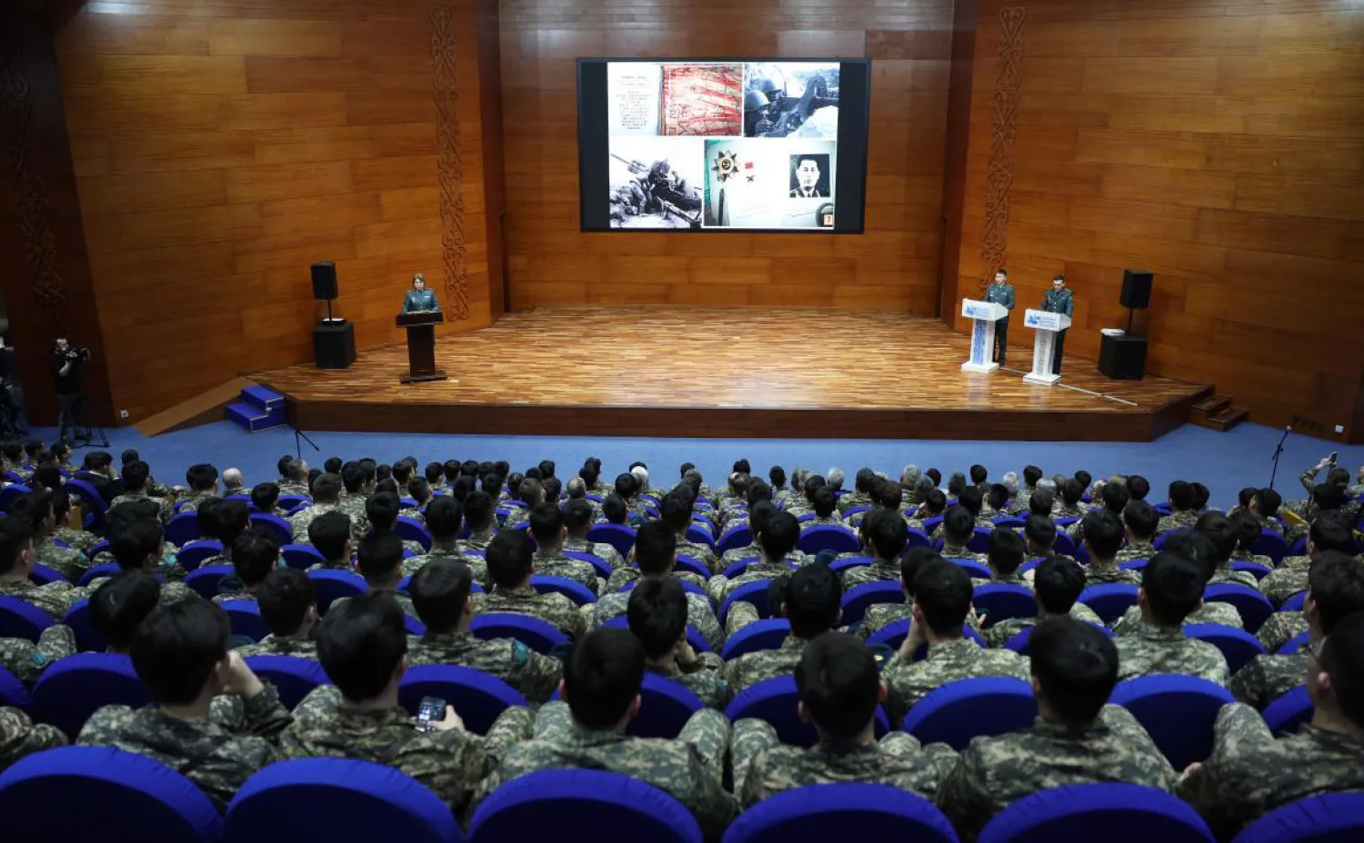 Елордалық студенттерге Сағадат Нұрмағамбетовтің өмір жолы таныстырылды