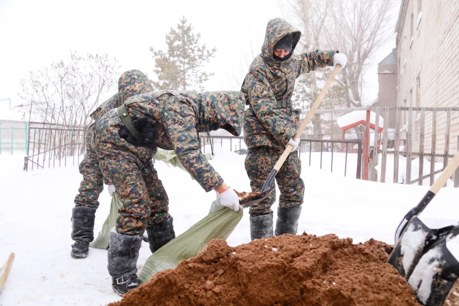 Елордада су тасқынына қарсы оқу-жаттығулар өтіп жатыр