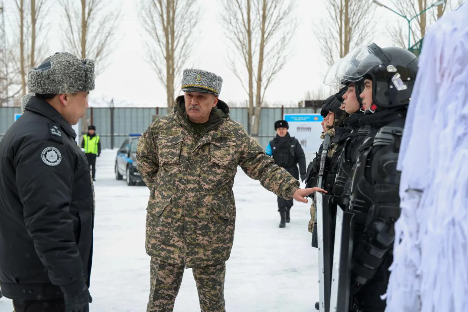 Руслан Жақсылықов елордадағы әскери полиция бас басқармасына барды