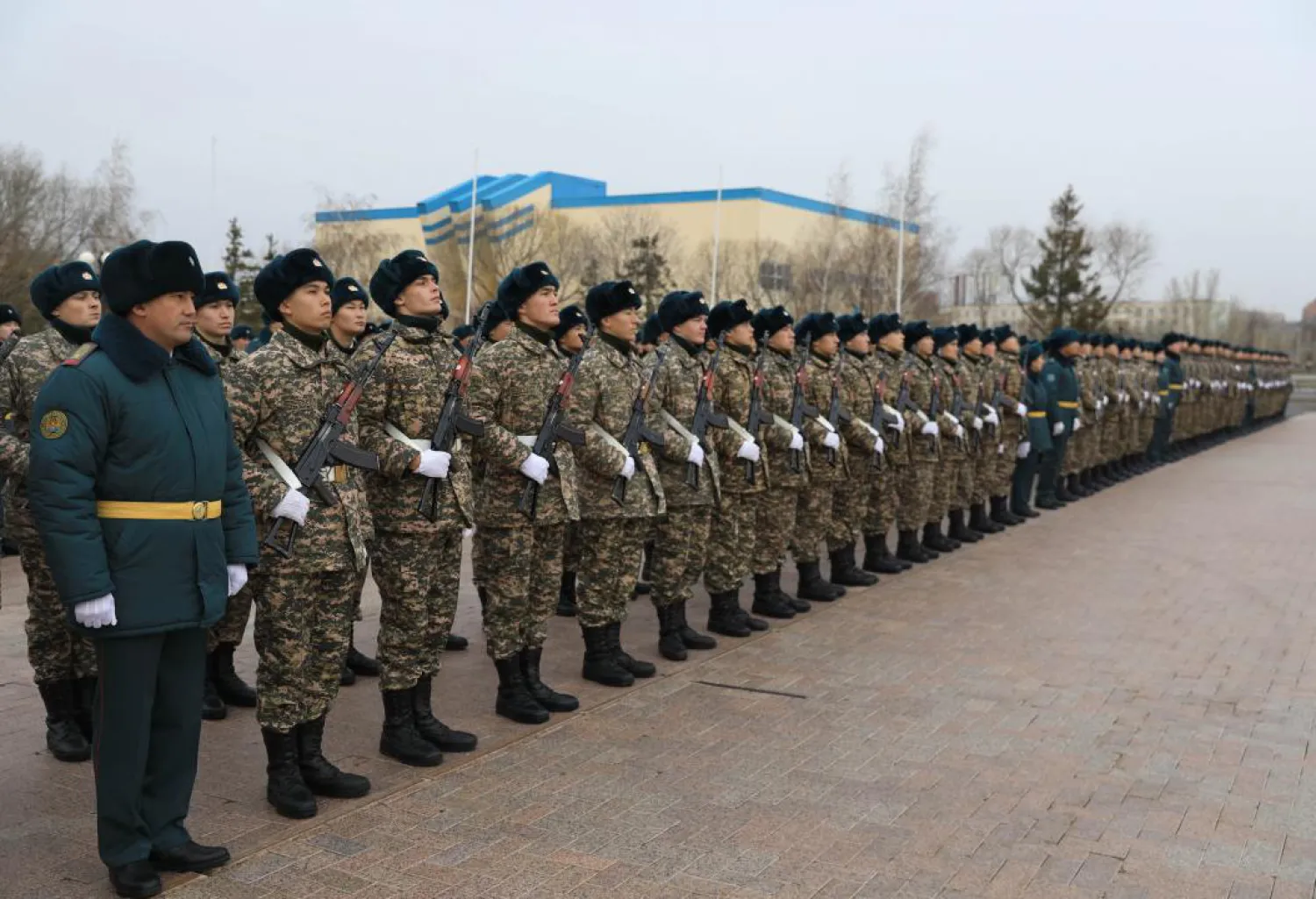 Астанада жас сарбаздар әскери ант берді