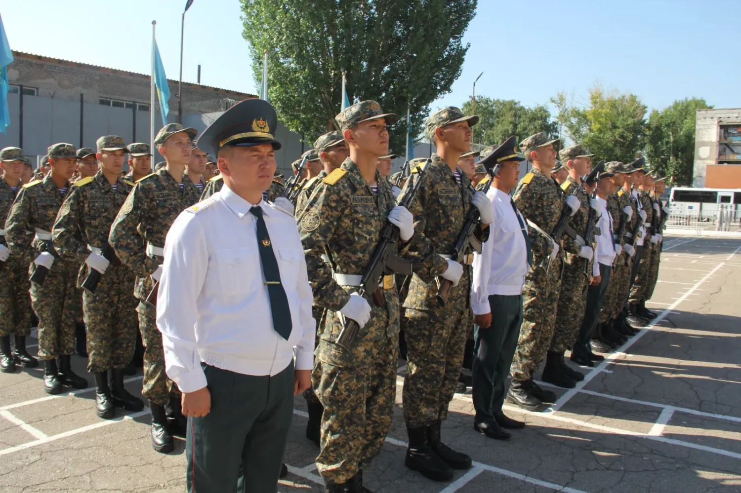 Астанадағы әскери бөлімге 150-ге жуық жас сарбаз қосылды