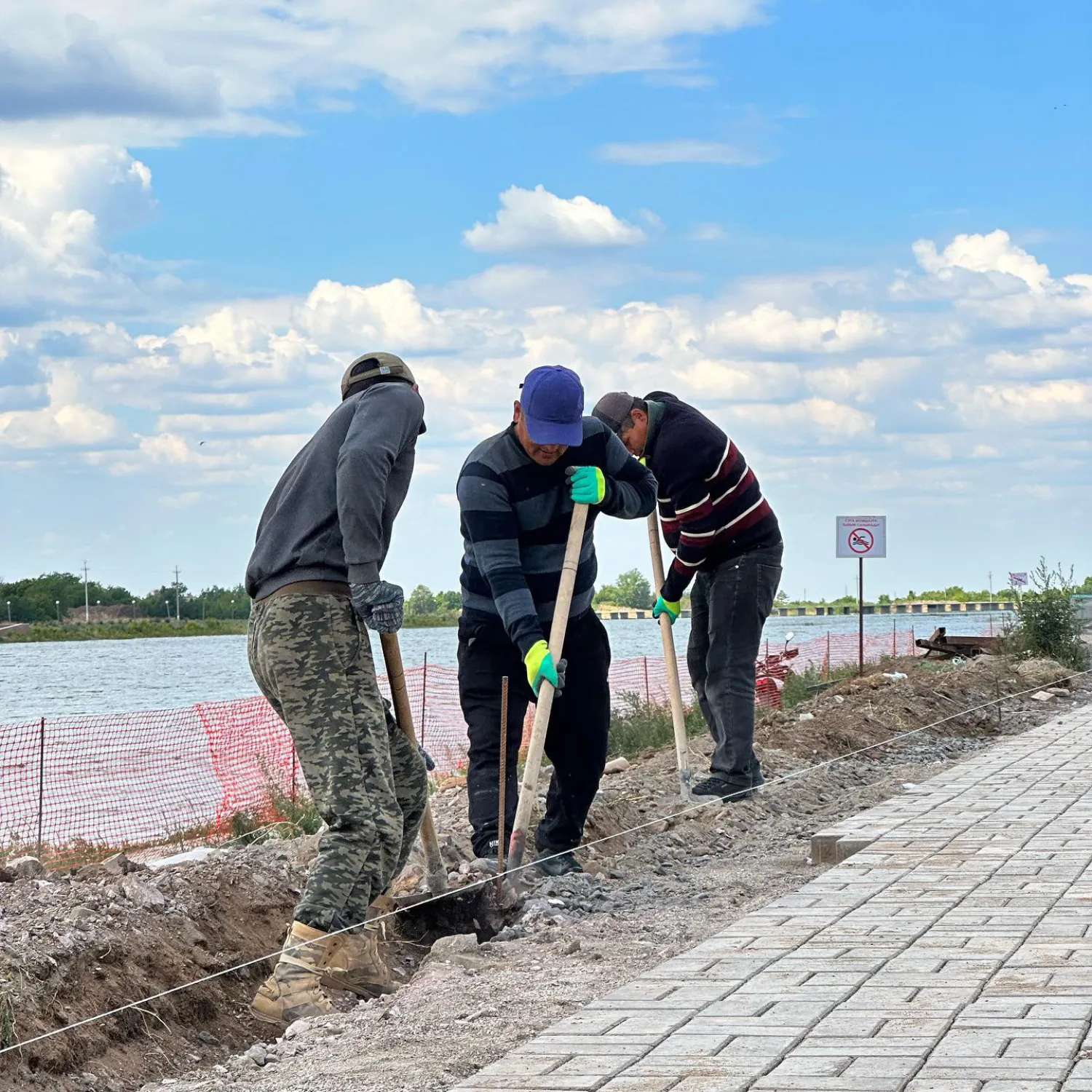 Есіл өзенінің жағалауында жаңа қоғамдық кеңістік ашылады