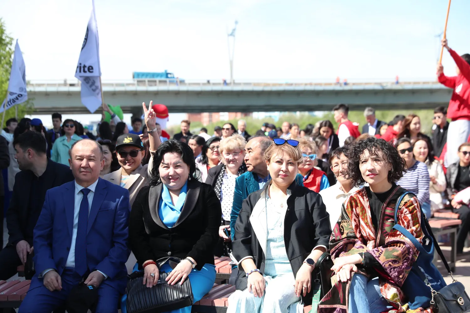 Еуразия ұлттық университетінде ашық аспан астында ауқымды іс-шара өтті (ФОТО)